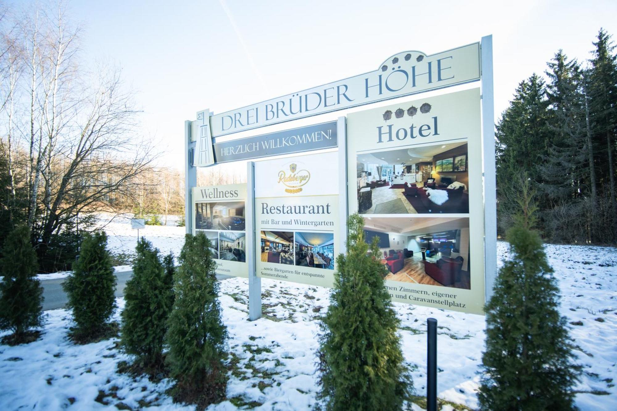 Berghotel Drei Brueder Hoehe Marienberg Extérieur photo