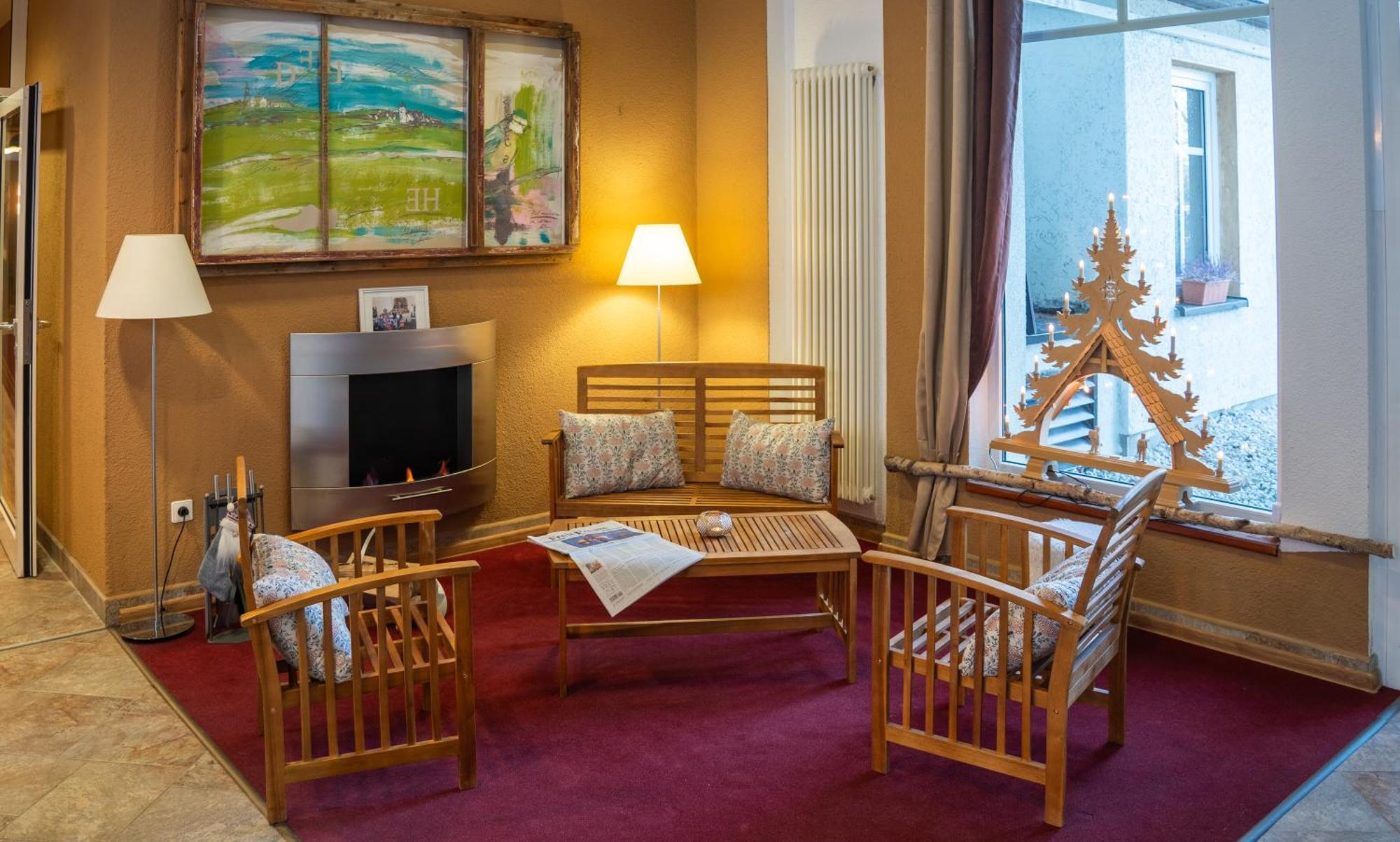Berghotel Drei Brueder Hoehe Marienberg Extérieur photo